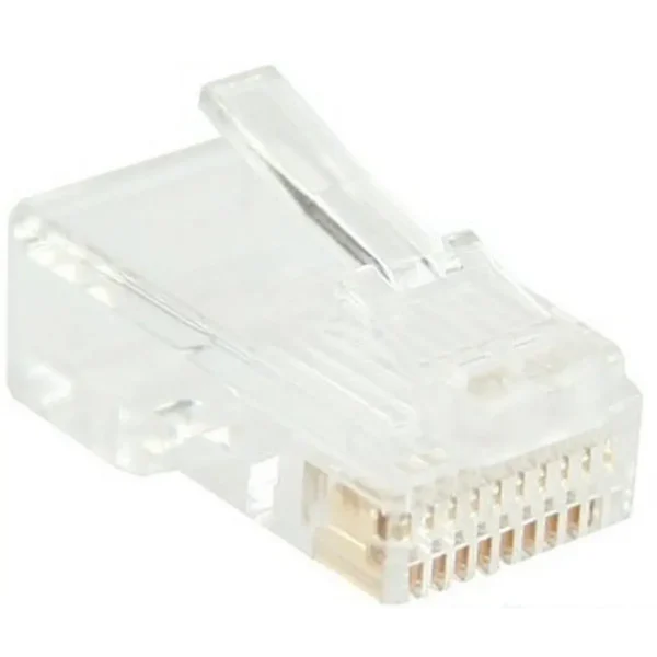 InLine 73011R wire connector RJ-45 Transparent, White