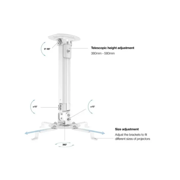Multibrackets M Universal Projector Ceiling Mount I