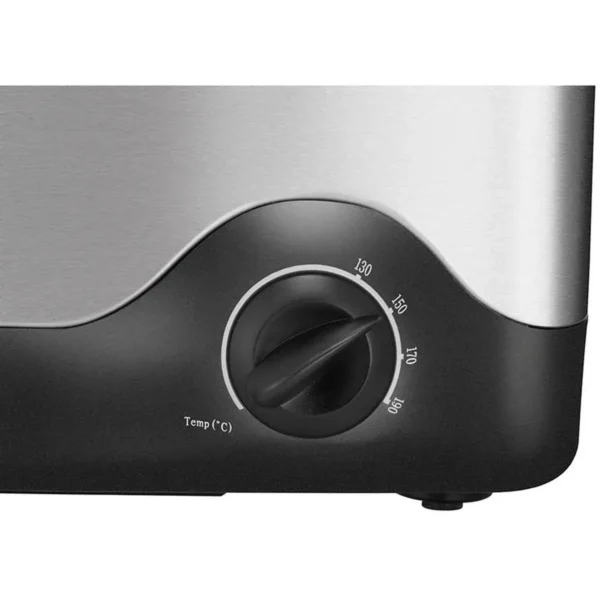 Unold 58615 fryer Single Stand-alone 1200 W Deep fryer Black, Stainless steel