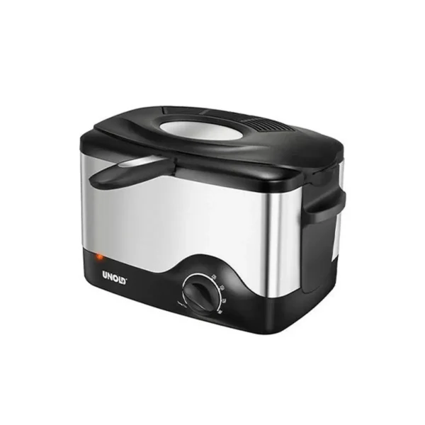 Unold 58615 fryer Single Stand-alone 1200 W Deep fryer Black, Stainless steel
