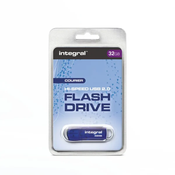 Integral 32GB USB2.0 DRIVE COURIER BLUE