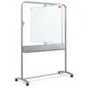 Nobo Classic Steel Magnetic Mobile Board Vertical Pivot 1200x900mm