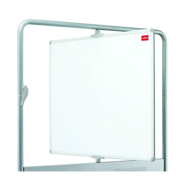 Nobo Classic Steel Magnetic Mobile Board Vertical Pivot 1200x900mm