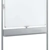 Nobo Classic Steel Magnetic Mobile Board Vertical Pivot 1200x900mm