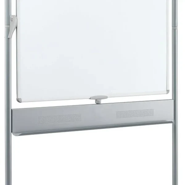 Nobo Classic Steel Magnetic Mobile Board Vertical Pivot 1200x900mm