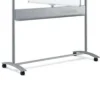 Nobo Classic Steel Magnetic Mobile Board Vertical Pivot 1200x900mm