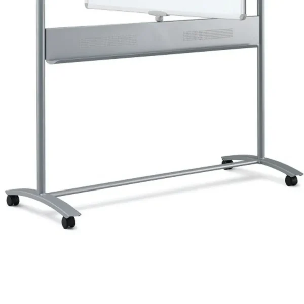 Nobo Classic Steel Magnetic Mobile Board Vertical Pivot 1200x900mm