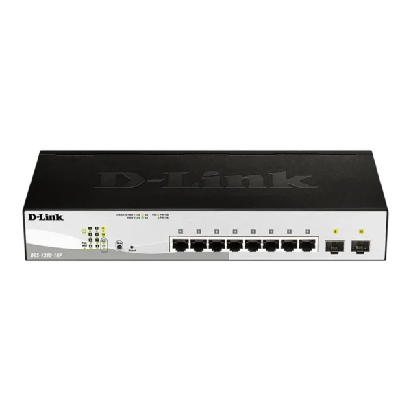 D-Link 10-Port Gigabit Smart Managed Switch including 2x SFP ports