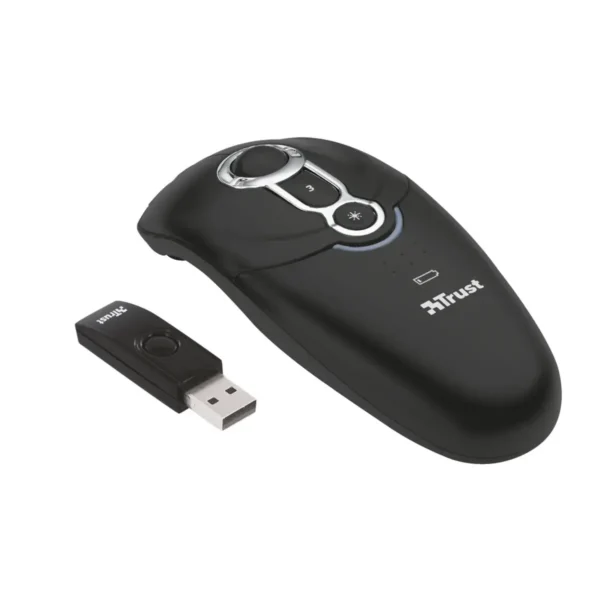 Trust Wireless Laser Presenter Mouse wireless presenter Black