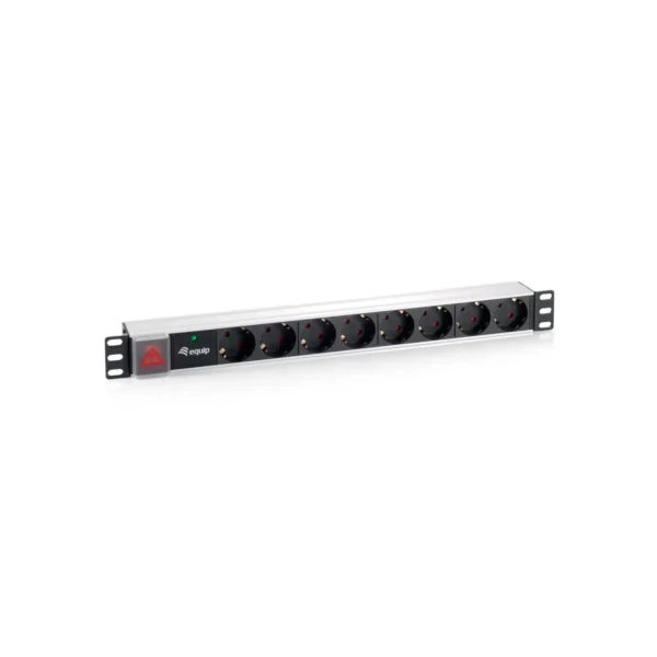 Equip 8-Outlet German Power Distribution Unit