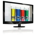 Philips 221EL2SB/93 computer monitor 54.6 cm (21.5″) 1920 x 1080 pixels Full HD LCD Black