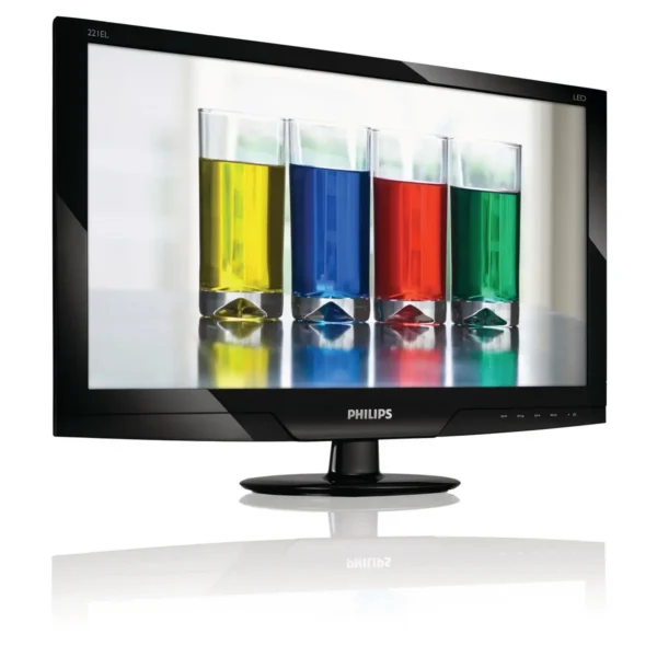 Philips 221EL2SB/93 computer monitor 54.6 cm (21.5″) 1920 x 1080 pixels Full HD LCD Black