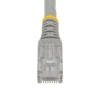 StarTech.com 5ft CAT6 Ethernet Cable – Gray CAT 6 Gigabit Ethernet Wire -650MHz 100W PoE RJ45 UTP Molded Network/Patch Cord w/Strain Relief/Fluke Tested/Wiring is UL Certified/TIA