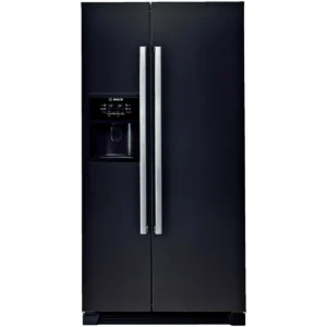 Bosch KAN58A55 side-by-side refrigerator Freestanding 531 L Black