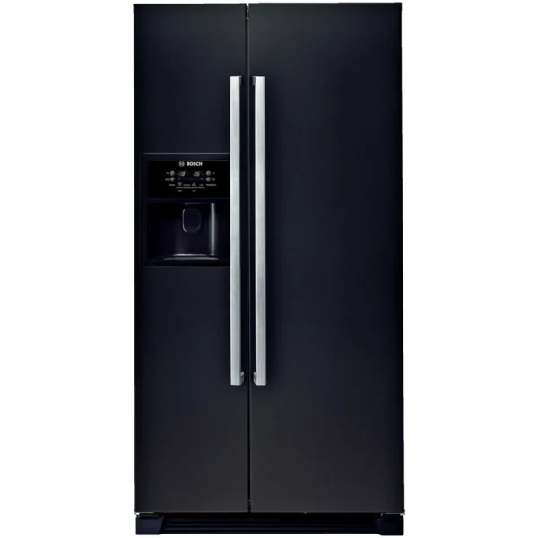 Bosch KAN58A55 side-by-side refrigerator Freestanding 531 L Black