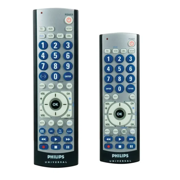Philips Perfect replacement SRC3036WM Big button Universal remote control