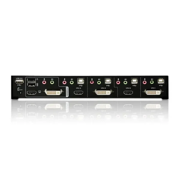 ATEN CM0264 KVM switch Black