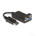 StarTech.com DisplayPort to VGA Adapter – Active DP to VGA Converter – 1080p Video – Durable – DP/DP++ Source to VGA Monitor Cable Adapter Dongle – DP 1.2 to VGA – Latching DP Connector