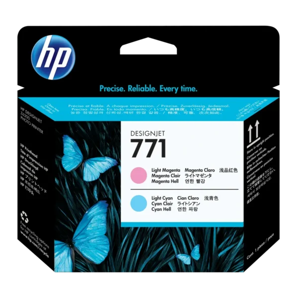 HP 771 Light Magenta/Light Cyan DesignJet Printhead