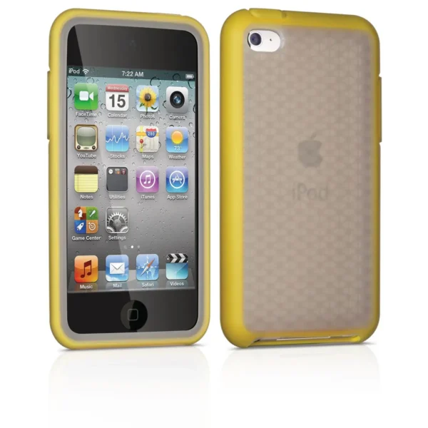 Philips DLA4260/17 MP3/MP4 player case Shell case Charcoal, Yellow Silicone