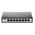 D-Link DGS-1100-08 network switch Managed L2 Gigabit Ethernet (10/100/1000) Black