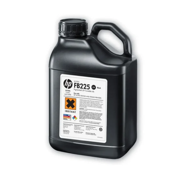 HP FB225 2-pack 5-liter Black Scitex Ink