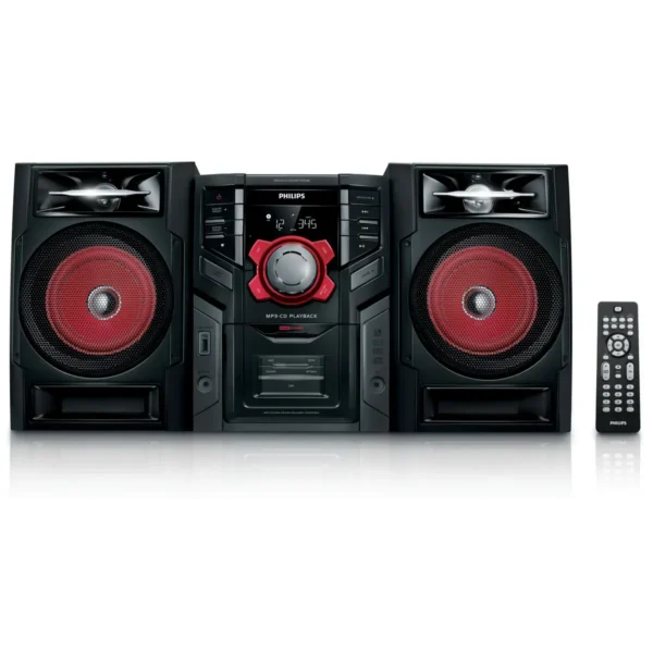 Philips FWM208/77 home audio system Home audio mini system 120 W Black, Red