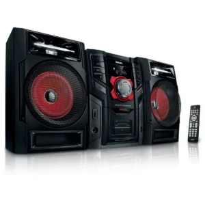 Philips FWM208/77 home audio system Home audio mini system 120 W Black, Red