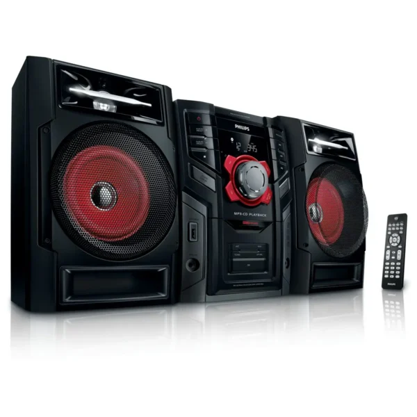 Philips FWM208/77 home audio system Home audio mini system 120 W Black, Red