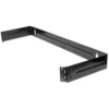 Intellinet 19″ Hinged Wall Bracket, 1U, Black