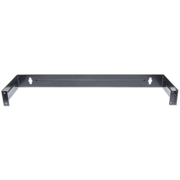 Intellinet 19″ Hinged Wall Bracket, 1U, Black