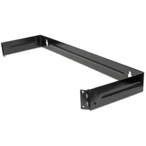 Intellinet 19″ Hinged Wall Bracket, 1U, Black