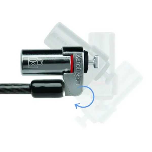 Kensington MicroSaver® DS Master Keyed Ultra-Thin Laptop Lock – Administrator-only access - (Single
