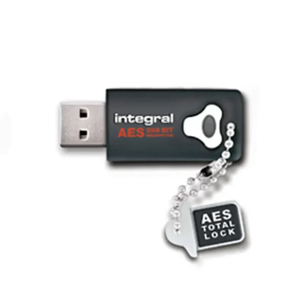 Integral INFD16GCRYPTO197 USB flash drive 16 GB USB Type-A 2.0 Black