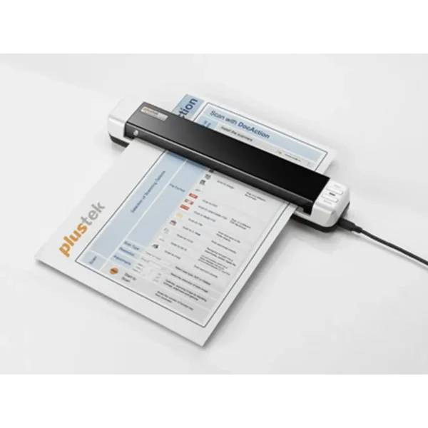 Plustek MobileOffice S410 Sheet-fed scanner 600 x 600 DPI A4 Black, White