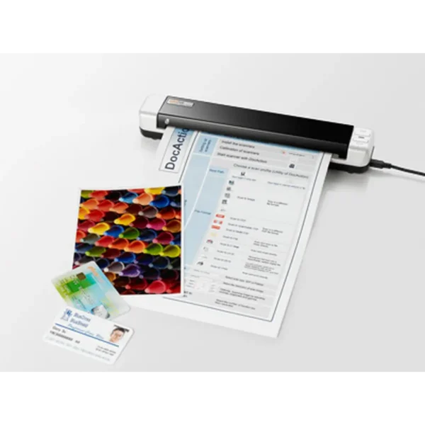 Plustek MobileOffice S410 Sheet-fed scanner 600 x 600 DPI A4 Black, White