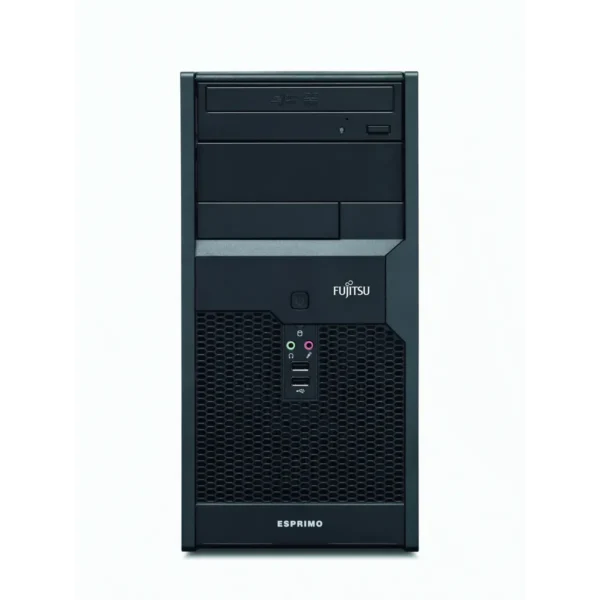 Fujitsu ESPRIMO P2550 Intel® Pentium® E5400 2 GB DDR2-SDRAM 160 GB NVIDIA® GeForce® 7050 Windows 7 Professional Mini Tower PC Black