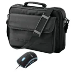 Trust 15.4″ Notebook Bag & Retractable Colour Mouse BB-1300p 39.1 cm (15.4″) Briefcase Black