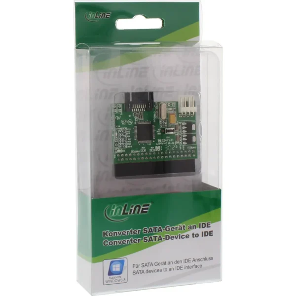 InLine IDE to SATA Converter SATA device to IDE