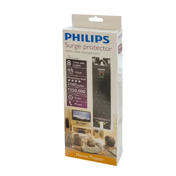 Philips Home Theater Surge Protector SPP5085D/17