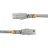 StarTech.com 15ft CAT6 Ethernet Cable – Gray CAT 6 Gigabit Ethernet Wire -650MHz 100W PoE RJ45 UTP Molded Network/Patch Cord w/Strain Relief/Fluke Tested/Wiring is UL Certified/TIA