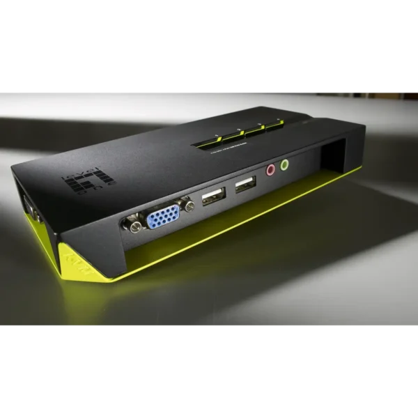 LevelOne 4-Port USB VGA KVM Switch, audio support