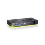 LevelOne 4-Port USB VGA KVM Switch, audio support