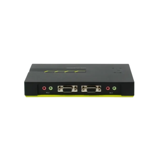 LevelOne 4-Port USB VGA KVM Switch, audio support