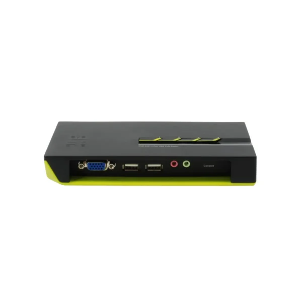 LevelOne 4-Port USB VGA KVM Switch, audio support