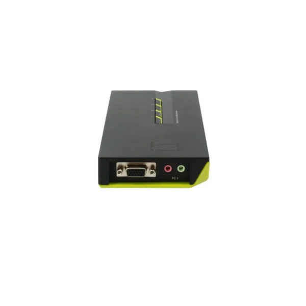 LevelOne 4-Port USB VGA KVM Switch, audio support