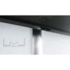 Multibrackets M Cable Cover SS Black 75mm W – 1600mm L