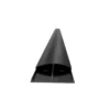 Multibrackets M Cable Cover SS Black 75mm W – 1600mm L