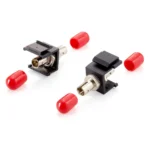 Equip Fiber Optic Keystone Adapter, ST Simplex