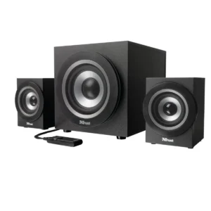 Trust SoundForce M-100 2.1 speaker set Black 2.1 channels
